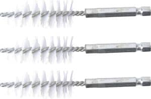 BGS 3078-19-N Nylon Borstel | 19mm | 6,3 mm (1/4") aandrijving | 3 stuks