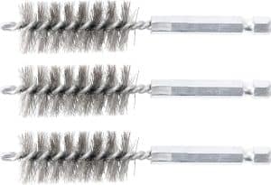 BGS 3078-19-S Staalborstel | 19 mm | 6,3 mm (1/4") aandrijving | 3 stuks