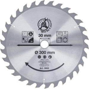 BGS 3955 Hardmetalen cirkelzaagblad | Ø 300 x 30 x 3,2 mm | 30 tanden
