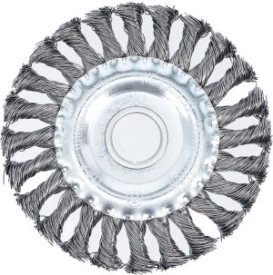 BGS 3986 Schijfborstel, geknoopte ronde borstel | Ø 125 mm