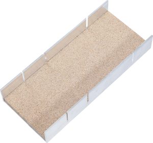 BGS 50865 Aluminium Verstekbak | 245 x 105 x 40 mm