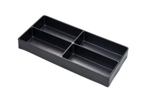 BOXO BXP000-7 Lege tray met 4 vakken