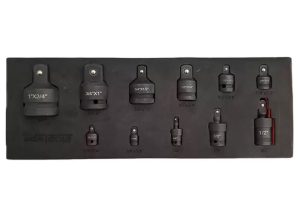 WT-3017 Kracht verloopstukken set | Foam tray | 11-delig