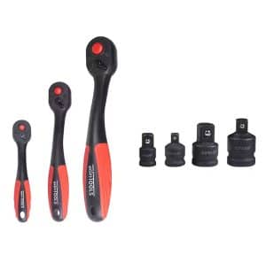WT-8200 Ratel set | Composiet | 1/4", 3/8", 1/2" | 7-delig