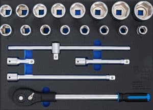 BGS 6080 Doppen set | 20 mm (3/4") aandrijving | 21-delig
