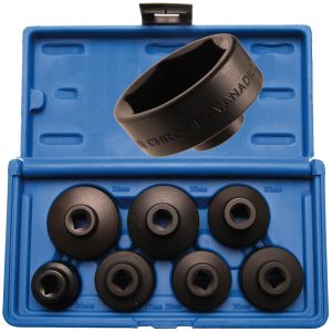 BGS 8377 Oliefilter doppen set | Ø 24 - 38 mm | 7-delig