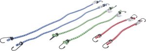 BGS 85516 Bagage spanners | Elastiek | 300 / 450 / 600mm | 6-delig