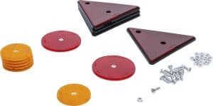 BGS 8635 Aanhangwagen reflector set | 12-delig