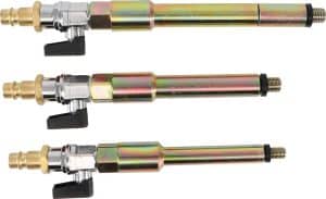 BGS 9519 Perslucht Adapters Gloeibougies | M8 x 1,0, M10 x 1,0, M10 x 1,25 mm | 3-stuks