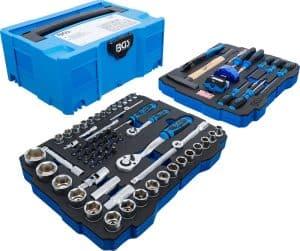 BGS 3357 Gereedschap koffer | 1/4" / 1/2" | BGS systainer® | 77-delig