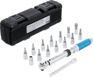 BGS 72088 Momentsleutel set | 6,3 mm (1/4") | 3 - 24 Nm | 16-delig