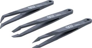 BGS 74312 Kunststof Pincet Set | 3 stuks
