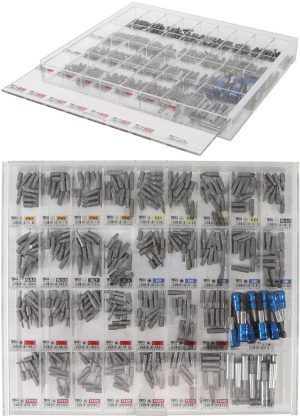 BGS 9328 Bitten en bithouder set | 6,3 mm (1/4") aandrijving | 340-delig