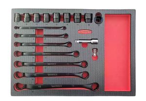 WT-8568 Beschadigde bouten en moeren demontage tools | 18-delig