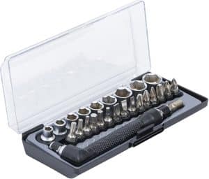 BGS 20802 Bit- en doppen set | 6,3 mm (1/4") aandrijving | 26-delig