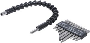 BGS 20804 Bitset met flexibele bithouder | 6,3 mm (1/4") aandrijving | 11-delig
