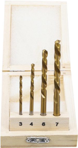 BGS 2726 Spiraalboren set | HSS | linkssnijdend | 4 stuks