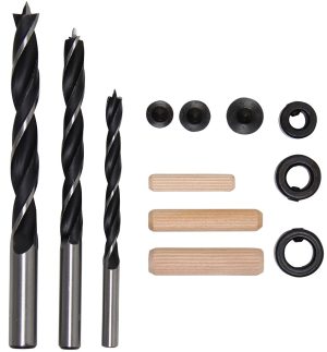 BGS 50405 Houtboren met deuvel set | 6 - 10mm | 43-delig