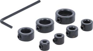 BGS 50407 Boordiepte begrenzer set | 8-delig