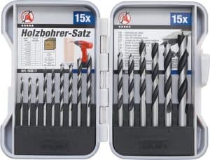 BGS 50817 Houtboren set | 3 - 10mm | 15-delig