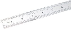 BGS 50890 Stalen liniaal | flexibel | roestvrij staal | 1 meter