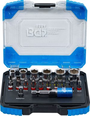BGS 9384 Bit- en doppen set | Gekleurd | 28-delig