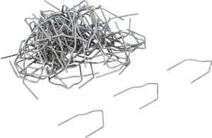 BGS 73349 Reparatie Nietjes Set | voor buitenhoeken | 0,8mm | 100 stuks