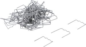 BGS 73350 Reparatie Nietjes Set | plat | 0,6mm | 100 stuks