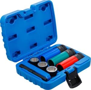 BGS 7510 Wielmoer doppen set | | 1/2" | 17 / 19 / 21 mm | 7-delig