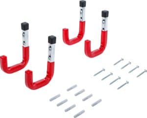 BGS 88314 Wandhaken set | 4 stuks
