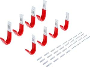 BGS 88318 Wandhaken set | 8 stuks