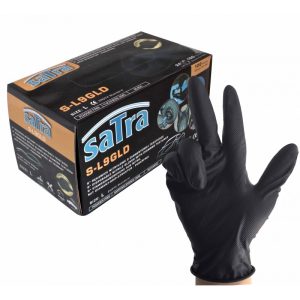 SATRA S-L9GLD Werkhandschoen Nitril | Extra sterk | Wegwerp | L | 100 stuks