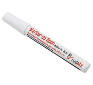 REDATS Markeerstift voor banden | Wit