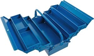 BGS 33000 Metalen gereedschapskist | leeg | 420 x 200 x 200mm | 5 vakken