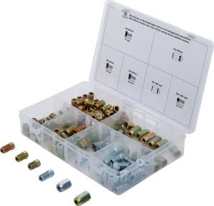 BGS 70341 Assortiment wartels en schroeven voor remleidingen | 135-delig