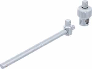 BGS 71047 Dopsleuteladapter met ratelfunctie | met schuifgreep | 12,5 mm (1/2")