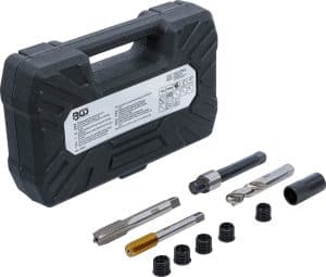 BGS 74243 Olieaftap schroefdraad reparatie set | voor aluminium oliepannen | M12 x 1,75 mm