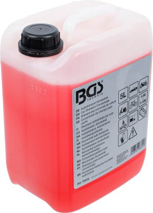 BGS 74416 Autoshampoo Concentraat | rood | 5 liter