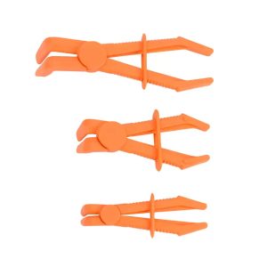 FORCE FC-903G18 Slang afklem tangen set | Gebogen | 3-delig