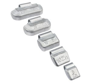 REDATS Slaggewichten voor stalen velgen | Zink | 5 - 25 gram | 500 stuks