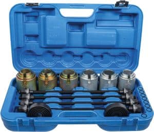 BGS 67302 Wiellager pers set | met 4 spindels | 26-delig