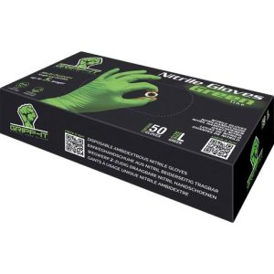GRIPP-IT Handschoenen Nitrile groen | Maat L | 50 stuks