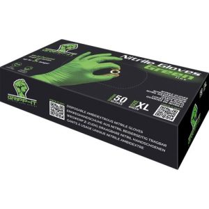 GRIPP-IT Handschoenen Nitrile groen | Maat XL | 50 stuks