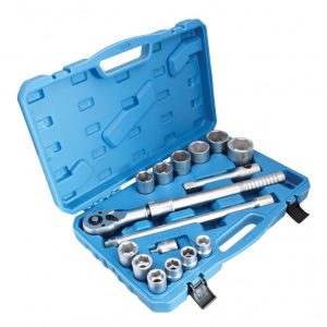 SATRA S-34166SH Doppen set | 3/4" aandrijving | 19 - 50 mm | 16-delig