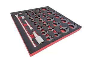 WT-8460 Crowfoot open sleutel set | 32-delig