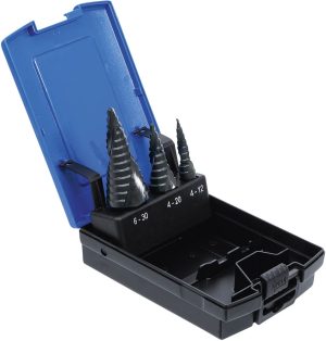 BGS 1945 Stappenboren set | Ø 4 - 30 mm | 3 stuks