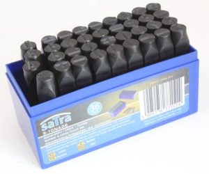 SATRA S-10NA36 Letterpons set | 10 mm | 36-delig