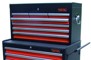 CUSTOR CTB88073 Topkoffer KING SIZE, 3 laden gevuld in FOAM