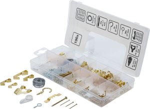 BGS 88198 Assortiment schilderijhaakjes | 196-delig