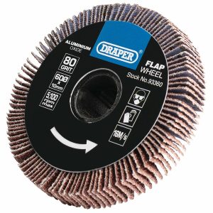 DRAPER D93360 Lamellen schuur rol K80 10x60mm